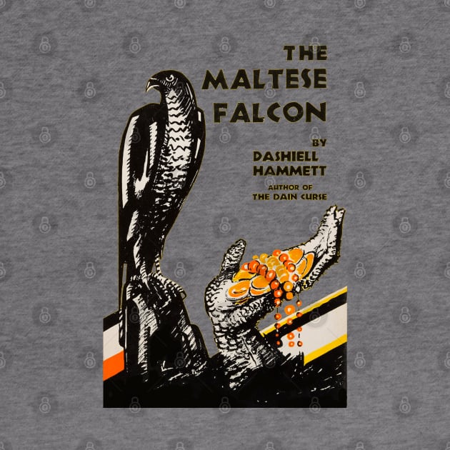 The Maltese Falcon Novel Cover by MovieFunTime